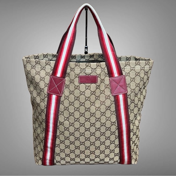 A37- π― % authentic Gucci totes bag - Picture 4 of 16